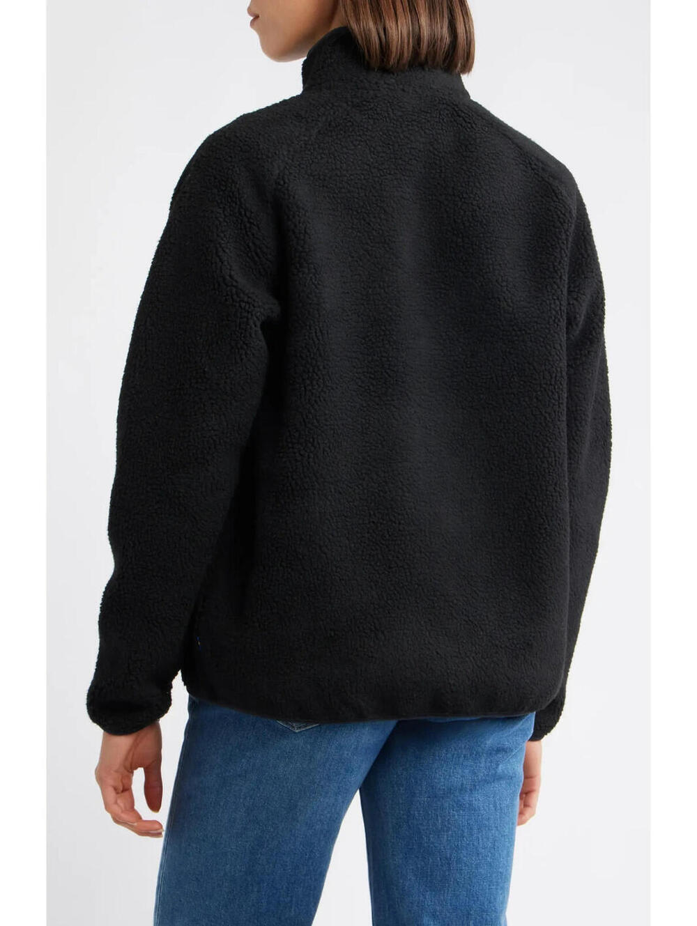NEW, Fjällräven Women's Vardag Pile Fleece Zip Jacket in Black Sz XS #T3908 - Picture 2 of 12
